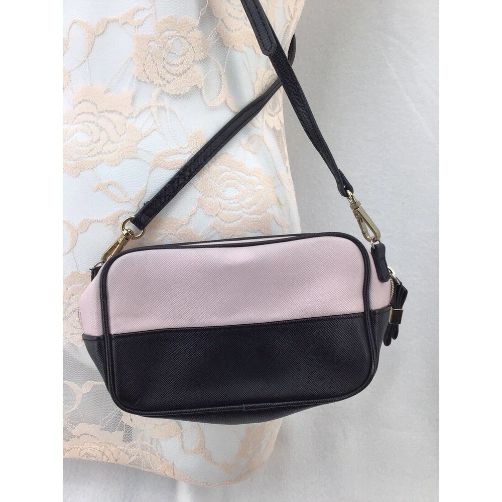 Victoria's Secret Black Pink Crossbody Bag - Picture 16 of 16